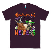 Plum beware of heifers Classic Tee - Zillion Design Studio