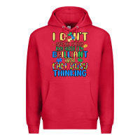Cardinal dont speak much because im brilliant Premium Hoodie - MaliasSmallBusiness