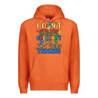 Carrot dont speak much because im brilliant Premium Hoodie - MaliasSmallBusiness