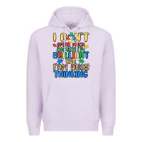 Lilac dont speak much because im brilliant Premium Hoodie - MaliasSmallBusiness