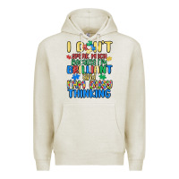 Oatmeal Heather dont speak much because im brilliant Premium Hoodie - MaliasSmallBusiness