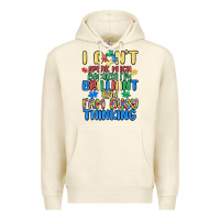 Sandshell dont speak much because im brilliant Premium Hoodie - MaliasSmallBusiness