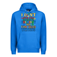 True Royal dont speak much because im brilliant Premium Hoodie - MaliasSmallBusiness
