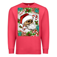 Cardinal Christmas hippie skeleton santa Premium Sweatshirt - Artiststas