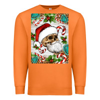 Carrot Christmas hippie skeleton santa Premium Sweatshirt - Artiststas