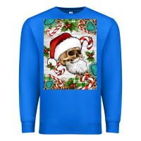 True Royal Christmas hippie skeleton santa Premium Sweatshirt - Artiststas