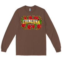 Chestnut chingona Long Sleeve Tee - Zillion Design Studio