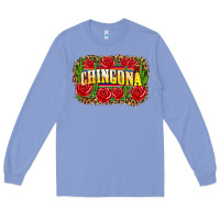 Colony Blue chingona Long Sleeve Tee - Zillion Design Studio
