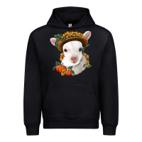 Cute Baby Lamb Thanksgiving Nancy Urban Hoodie | Teevron