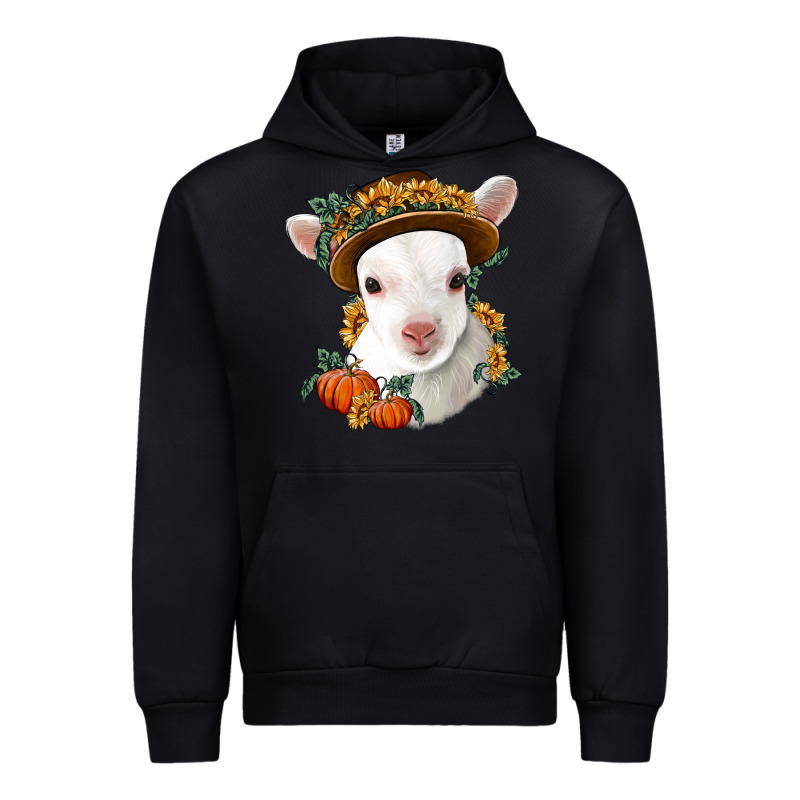 Cute Baby Lamb Thanksgiving Nancy Urban Hoodie by NancyCooperArtShop | Teevron
