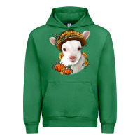 Emerald cute baby lamb thanksgiving nancy Urban Hoodie - NancyCooperArtShop