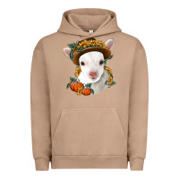 Pigment Burro cute baby lamb thanksgiving nancy Urban Hoodie - NancyCooperArtShop