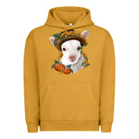 Pigment Peanut Butter cute baby lamb thanksgiving nancy Urban Hoodie - NancyCooperArtShop