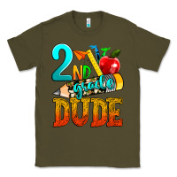 Army Green 2nd grade dude Classic Tee - texasbilliewilder