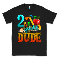 Black 2nd grade dude Classic Tee - texasbilliewilder