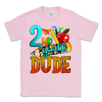Bubblegum Pink 2nd grade dude Classic Tee - texasbilliewilder