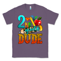 Lavender 2nd grade dude Classic Tee - texasbilliewilder