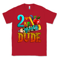 Red 2nd grade dude Classic Tee - texasbilliewilder