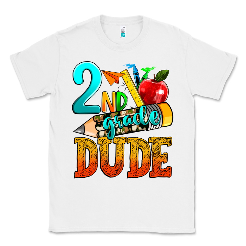 2nd Grade Dude Classic Tee by texasbilliewilder | Teevron