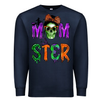 Navy momster Premium Sweatshirt - BundleAndBundleShop