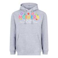 Heather Grey mothers are like flower Heavyweight Hoodie - JahusDesignShop