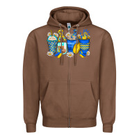 Chestnut down syndrome coffee cups Zipper Hoodie - Zillion Design Studio