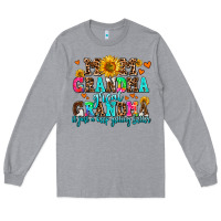 Heather Grey mom grandma great grandma its just a keep getting Long Sleeve Tee - AdoDesignShop
