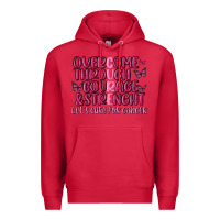 Cardinal overcome through courage strength  malia Premium Hoodie - MaliasSmallBusiness
