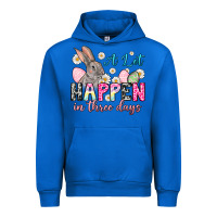 Cobalt A lot can happen in three days Urban Hoodie - NancyCooperArtShop