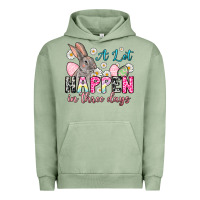 Pigment Oil Green A lot can happen in three days Urban Hoodie - NancyCooperArtShop