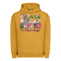 Pigment Peanut Butter A lot can happen in three days Urban Hoodie - NancyCooperArtShop