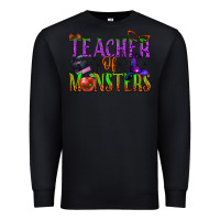 Black teacher of monsters Premium Sweatshirt - BundleAndBundleShop