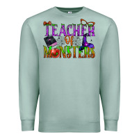 Seafoam teacher of monsters Premium Sweatshirt - BundleAndBundleShop