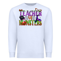 White teacher of monsters Premium Sweatshirt - BundleAndBundleShop