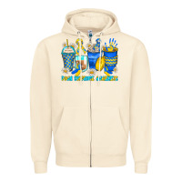 Sandshell down syndrome coffee cups Zipper Hoodie - Zillion Design Studio