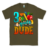 Army Green 3rd grade dude Classic Tee - texasbilliewilder