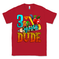 Red 3rd grade dude Classic Tee - texasbilliewilder