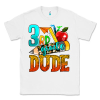 White 3rd grade dude Classic Tee - texasbilliewilder