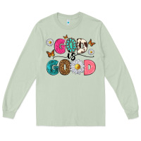 Matcha god is good Long Sleeve Tee - texasbilliewilder