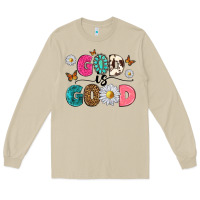 Mushroom god is good Long Sleeve Tee - texasbilliewilder