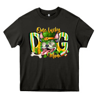 Asphalt st patricks day dog mom Heavy Core Tee - CowhideDigitalArt
