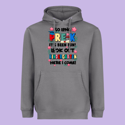 So Long Pre K Heavyweight Hoodie Designed By Jahusdesignshop