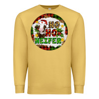Antique Gold Christmas ho ho heifer Premium Sweatshirt - Artiststas