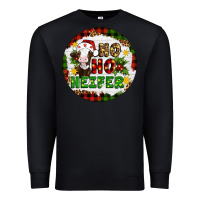 Black Christmas ho ho heifer Premium Sweatshirt - Artiststas