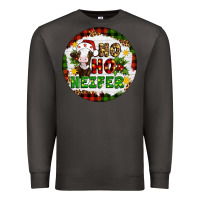Smoke Christmas ho ho heifer Premium Sweatshirt - Artiststas