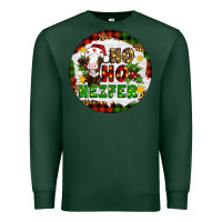 Sports Green Christmas ho ho heifer Premium Sweatshirt - Artiststas