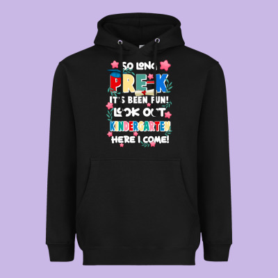 So Long Pre K Heavyweight Hoodie Designed By Jahusdesignshop