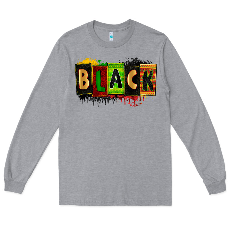 Black Long Sleeve Tee by Zillion Design Studio | Teevron