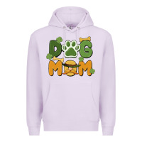 Lilac st. patricks day dog mom Premium Hoodie - MaliasSmallBusiness