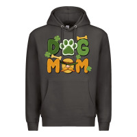 Smoke st. patricks day dog mom Premium Hoodie - MaliasSmallBusiness